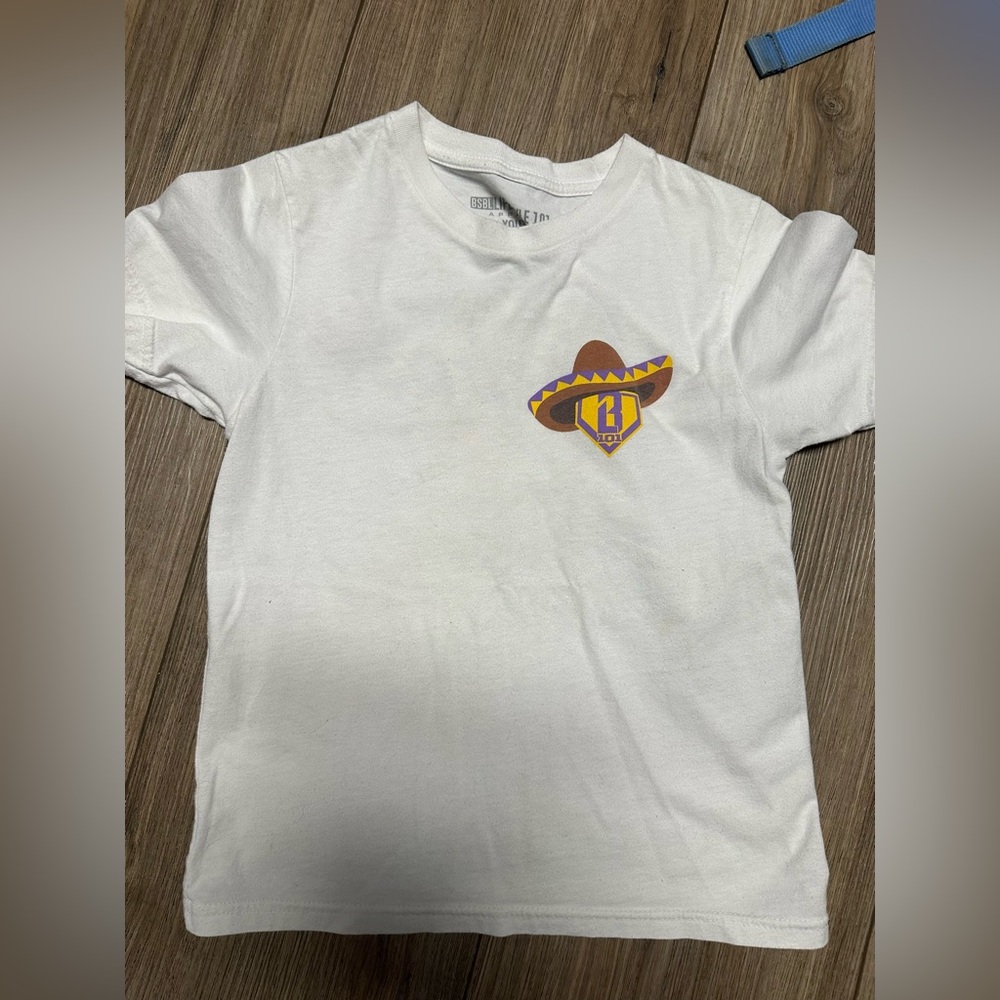 Baseball Lifestyle 101 Taco T Shirt Yourh Small 🌮